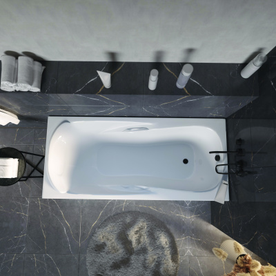 Ванна акриловая 1Marka "CALYPSO" 170*75 (01каи1775)