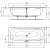 Прямоугольная ванна 180х80 см для встраиваемой установки или для монтажа с панелями Ideal Standard i.life Duo (T476401)