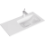 Подвесная тумба Aqwella Accent с двумя ящиками и одной дверью в белом цвете с умывальником из литьевого мрамора (чаша справа) (ACC0109RW)