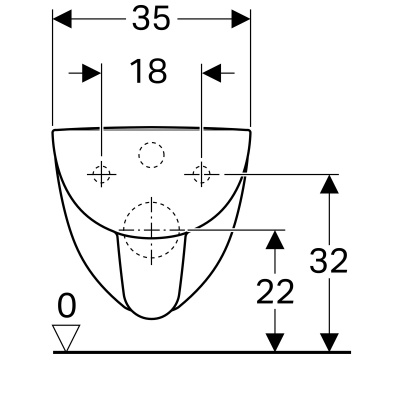 Унитаз подвесной Geberit Renova Compact (203245000)
