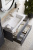 Подвесная тумба Aqwella Cube в белом матовом цвете с двумя ящиками с умывальником из литьевого мрамора (CUB0109W)