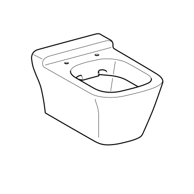 Унитаз подвесной безободковый Geberit myDay (201460600) Унитаз подвесной безободковый Geberit myDay (201460600)