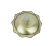 Комплект для ванной и душа Bronze de Luxe двухручковый длинный (25см) излив, лейка цветок (10121DF/1)