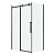 Душ.ограждение 120.K33.04.1080.42.00 Classic (100*80*195) графит сатин, стекло прозрачное, 2 места (120.K33.04.1080.42.00)