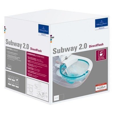 Унитаз подвесной Villeroy & Boch - Subway 2.0 (5614R201)