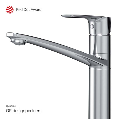 Gem, смеситель для кухни, хром (F90A00000)