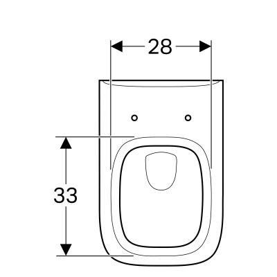 Унитаз подвесной Geberit Renova Plan (202150000)