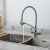 Gappo смеситель для кухни с подключением фильтра питьевой воды серый/хром (G4398-17)