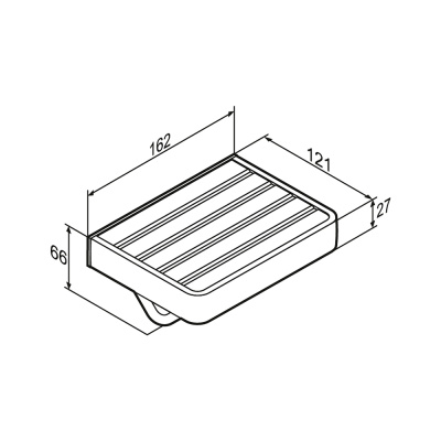 Damixa Jupiter Держатель для туалетной бумаги (DA77341500)