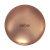 Накладка на слив для раковины ABBER розовое золото матовое, керамика (AC0014MRG)
