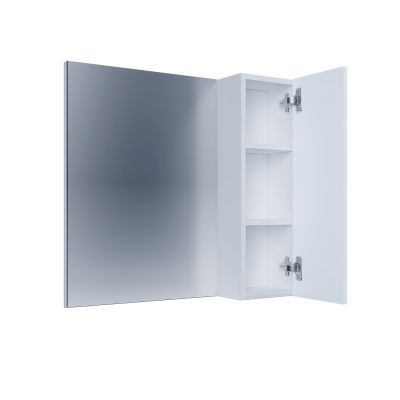 Шкаф-зеркало Grossman "НЕО-70 см" универсал. белый (207023)