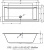 Ванна акриловая RIHO LUGO 180x80 RIGHT - PLUG & PLAY (BD6300500000000)