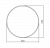 Зеркало Aquanika Round с подсветкой, датчик на движения, антипар /D65/ (AQR6565RU123)
