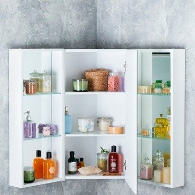 Боковой модуль зеркального шкафа - Кантара (1A205802ANW70)