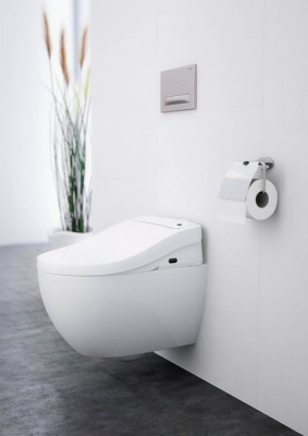 Унитаз подвесной с электронной крышкой биде Clean Care AM.PM Awe (C111739SC)