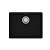 Кухонная мойка Lemark SINARA 540-U подстольного монтажа из кварцгранита цвет: Антрацит (9910073)