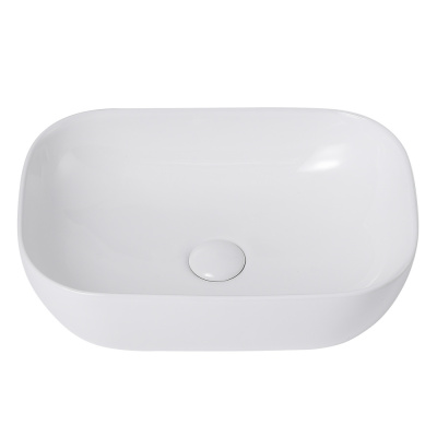 Раковина накладная ABBER Rechteck белая (AC2200)