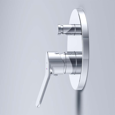 AM.PM X-Joy, cмеситель д/ванны/душа монтируемый в стену, хром, шт. (F85A45000)