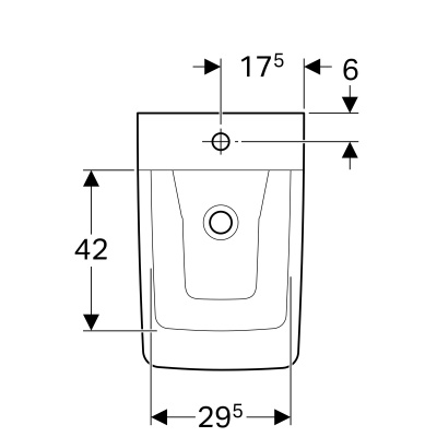 Биде подвесное Geberit 
Xeno²
 (500.501.01.1)