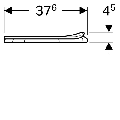 Сиденье для унитаза детское Geberit 
Bambini
 (573365000)