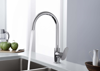 Смеситель для кухни AQUATEK ОБЕРОН (AQ1282CR)