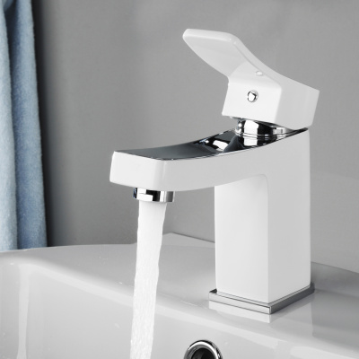 Aller 1063WHITE Смеситель для умывальника WasserKRAFT (1063W)