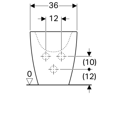 Биде напольное GeberitCitterio (500.538.01.1)