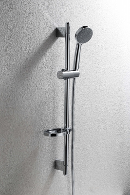 Штанга для душа с мыльницей (D152CP-3-RUS)