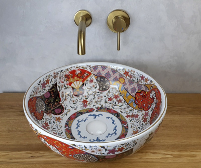 Раковина-чаша Bronze de Luxe Festival 400х400х140 (2231)