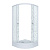 Душевое ограждение Тритон Стандарт 90*90 А  1/4 круга, низ. подд., Аква, Мозаика, Белый  (3 места+сифон D90мм) (Щ0000025432)
