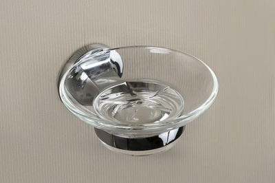 Мыльница стеклянная Nofer Hotel (16413.B)