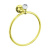 Полотенцедержатель кольцо CEZARES, золото (OLIMP-RN-03/24-Sw)