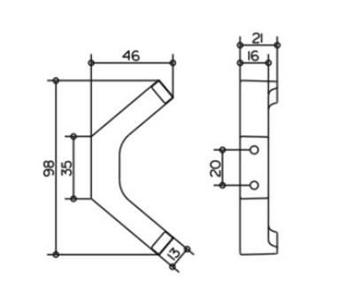 Крючок для полотенца Keuco Edition (11115010000)