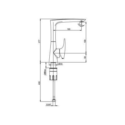 Смеситель для кухни Paini Verona (VRCR572KM)