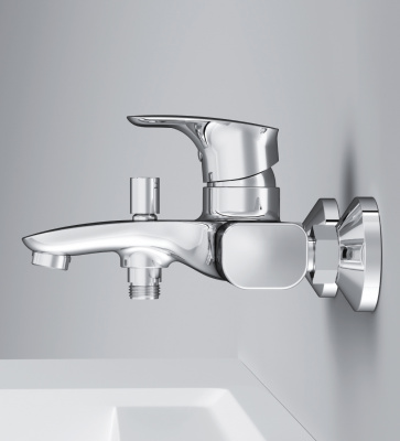 Смеситель для ванны/душа AM.PM Spirit 2.1 (F71A10000) Смеситель для ванны/душа AM.PM Spirit 2.1 (F71A10000)