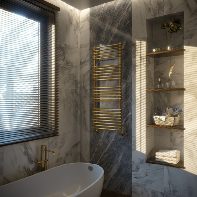 Водяной полотенцесушитель Terminus Ватра П25 500х1400 (4670078530578)