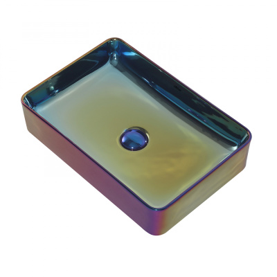 Раковина накладная ABBER Rechteck хамелеон (AC2207Regen)