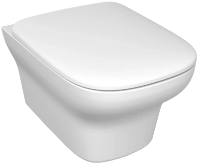 Безободковый подвесной унитаз Jacob Delafon VOX, белый (EDM102-00)