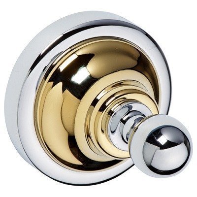 Крючок Bemeta - Retro - Хром/Золото (144206138) Крючок Bemeta - Retro - Хром/Золото (144206138)