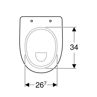 Унитаз напольный Geberit Renova Comfort (218520000)