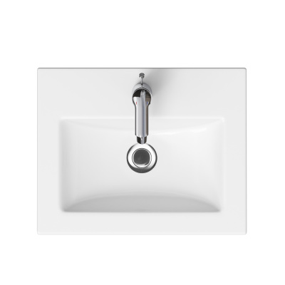 Раковина встраиваемая CERSANIT COMO 50, (S-UM-COM50/1-w) Раковина встраиваемая CERSANIT COMO 50, (S-UM-COM50/1-w)