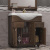 Тумба с раковиной Opadiris Тибет 85 объемные фасады Орех антикварный (00-00002853)