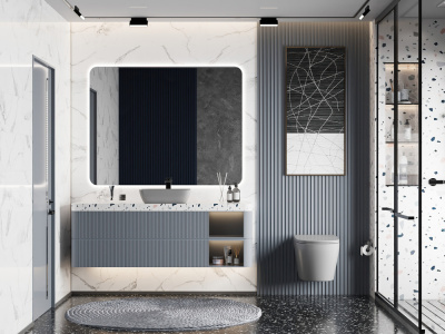 Унитаз ABBER Bequem подвесной серый матовый, безободковый (AC1102MG)