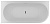 Ванна акриловая RIHO DESIRE CORNER RECHTS VELVET - Белый MATT SPARKLE SYSTEM 184x84x60 (BD05105S1WI1144)