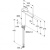 KLUDI PURE&STYLE однорычажный смеситель на умывальник, черный матовый (402963975)
