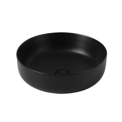 Раковина накладная ABBER Bequem черная матовая (AC2100MB)