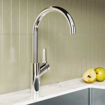 Damixa Eclipse, смеситель для кухни, хром (DX310720000)