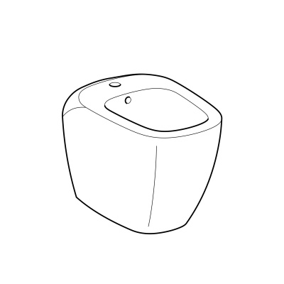 Биде напольное GeberitCitterio (500.538.01.1)