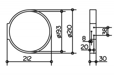 Полотенцедержатель Keuco Edition 300 (30021010000)