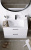 Подвесная тумба Aqwella Accent с двумя ящиками в белом цвете с умывальником из литьевого мрамора (ACC0175W)